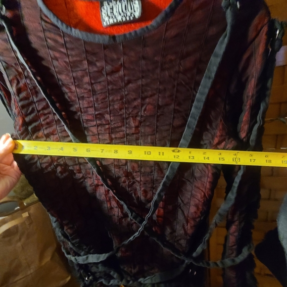 Serious Clothing Bondage Crinkle Mesh Long Sleeve - Picture 6 of 12